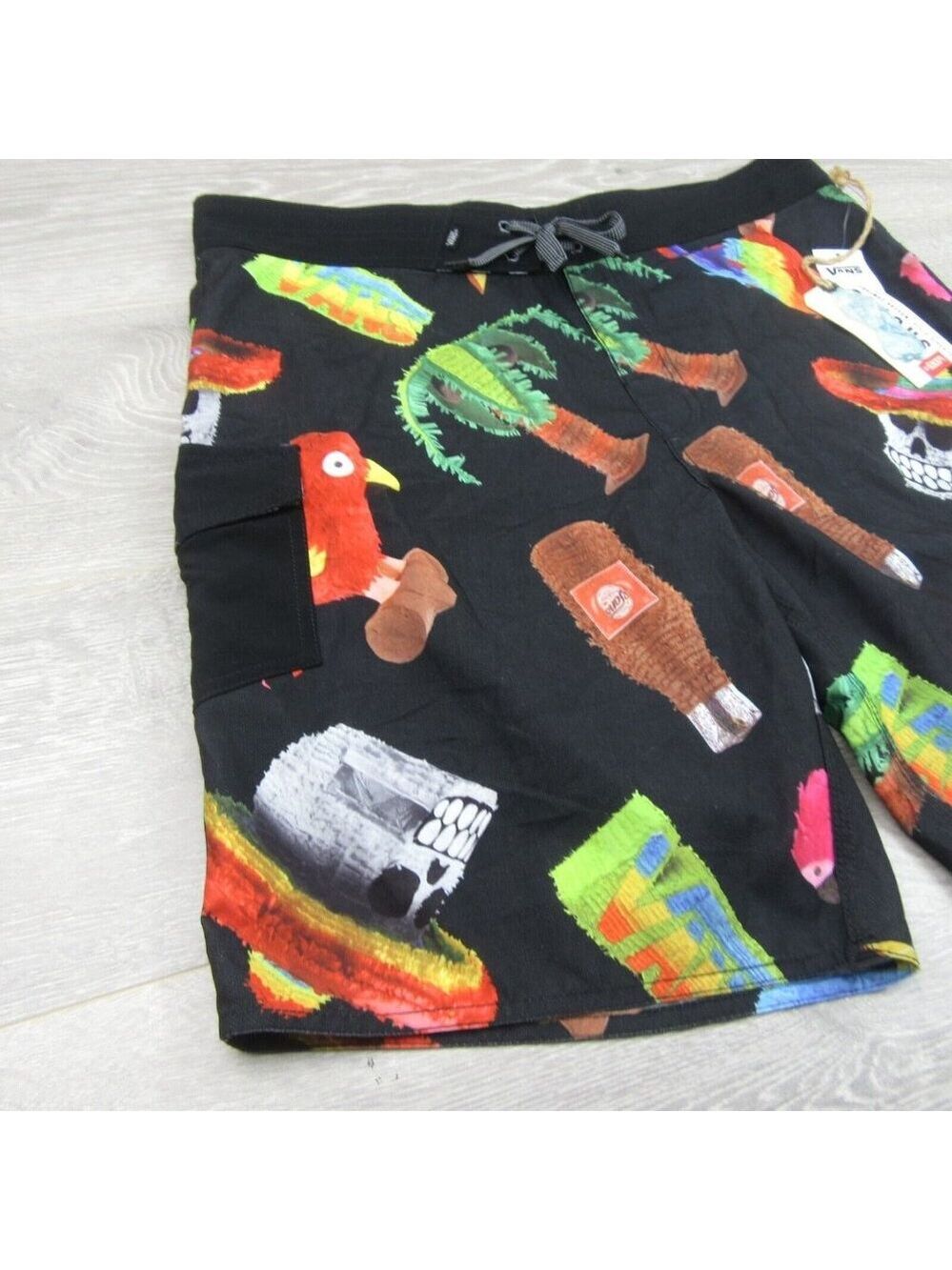 Vans Era Isla Vista Boardshort Swim Trunks Men's Size 34 NEW - Picture 4 of 14